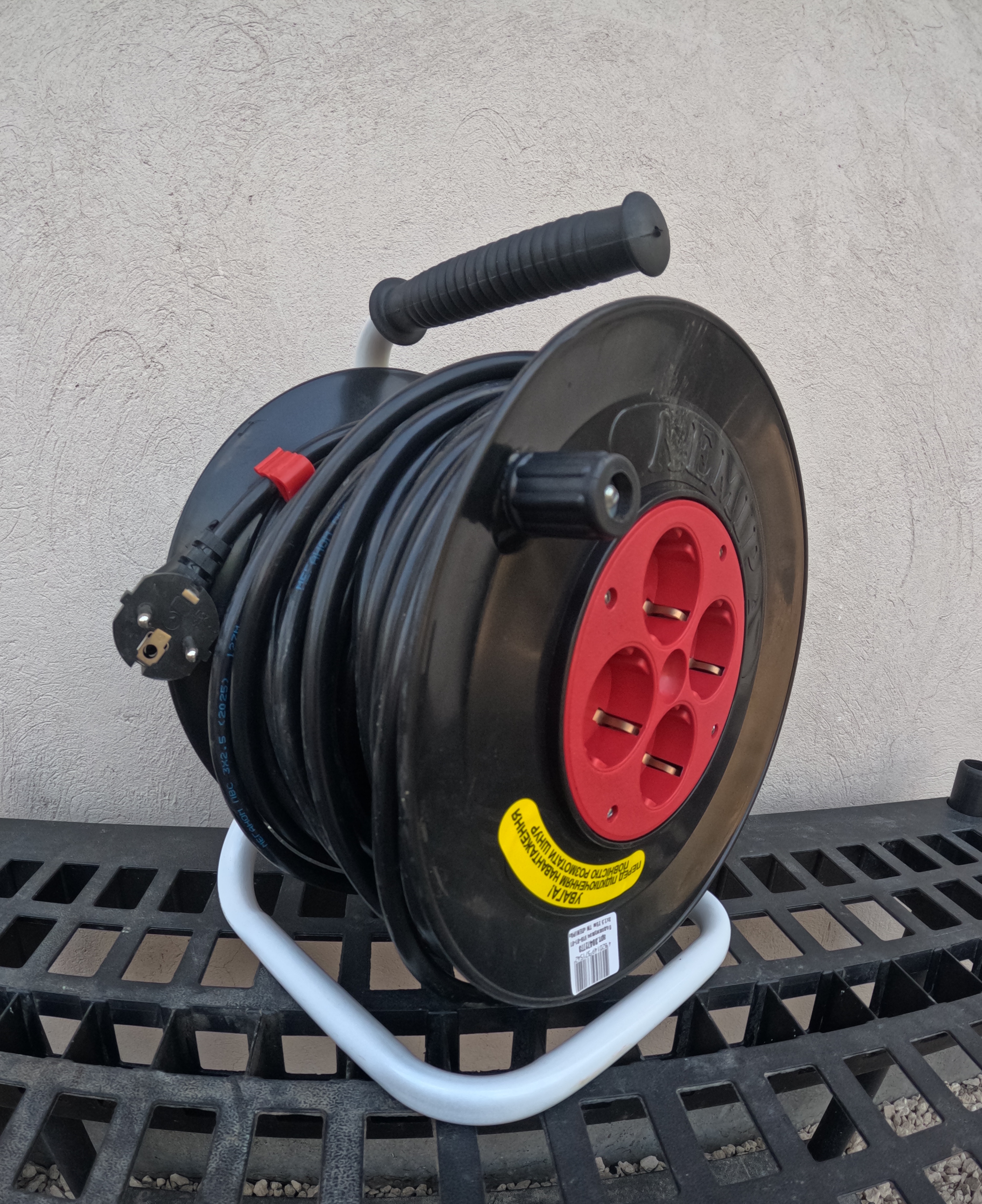 Prelungitor pe tambur 25m pentru scule electrice